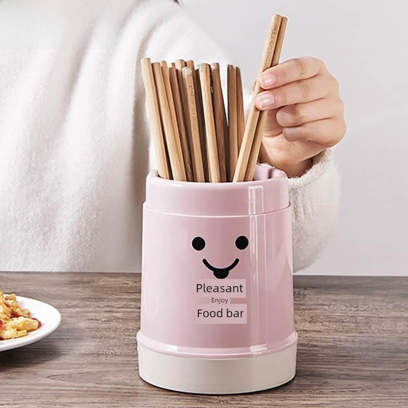 Kitchen Utensil Holder - Dustproof Kitchen Utensil Storage Box Covered