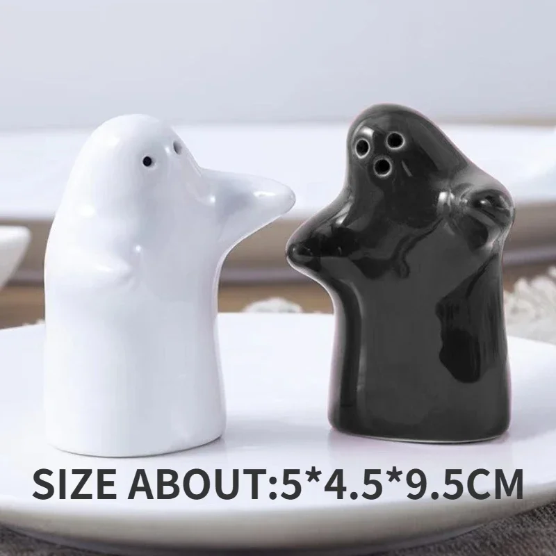 Kitchen Gadgets Luxury - Ceramic Ghost Funny Mini Pepper Salt