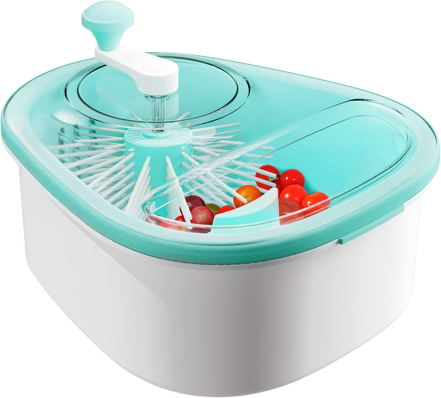 Kitchen Gadgets Images - Large Fruit Washer Spinner with Bowl,
