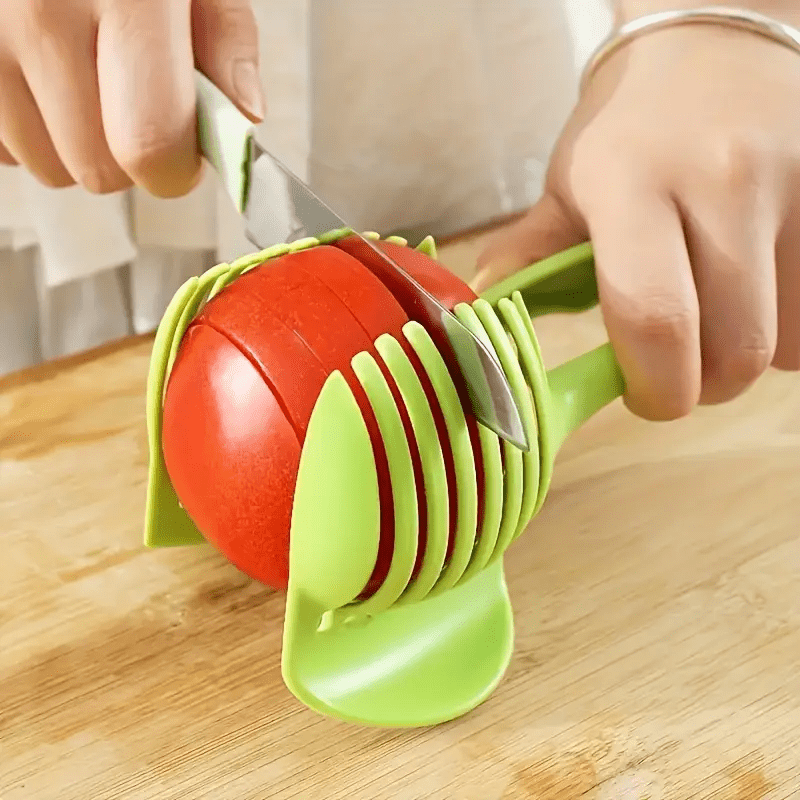 Kitchen Gadgets Vegetable Cutter - 1 PC Multipurpose ABS Plastic Slicer,