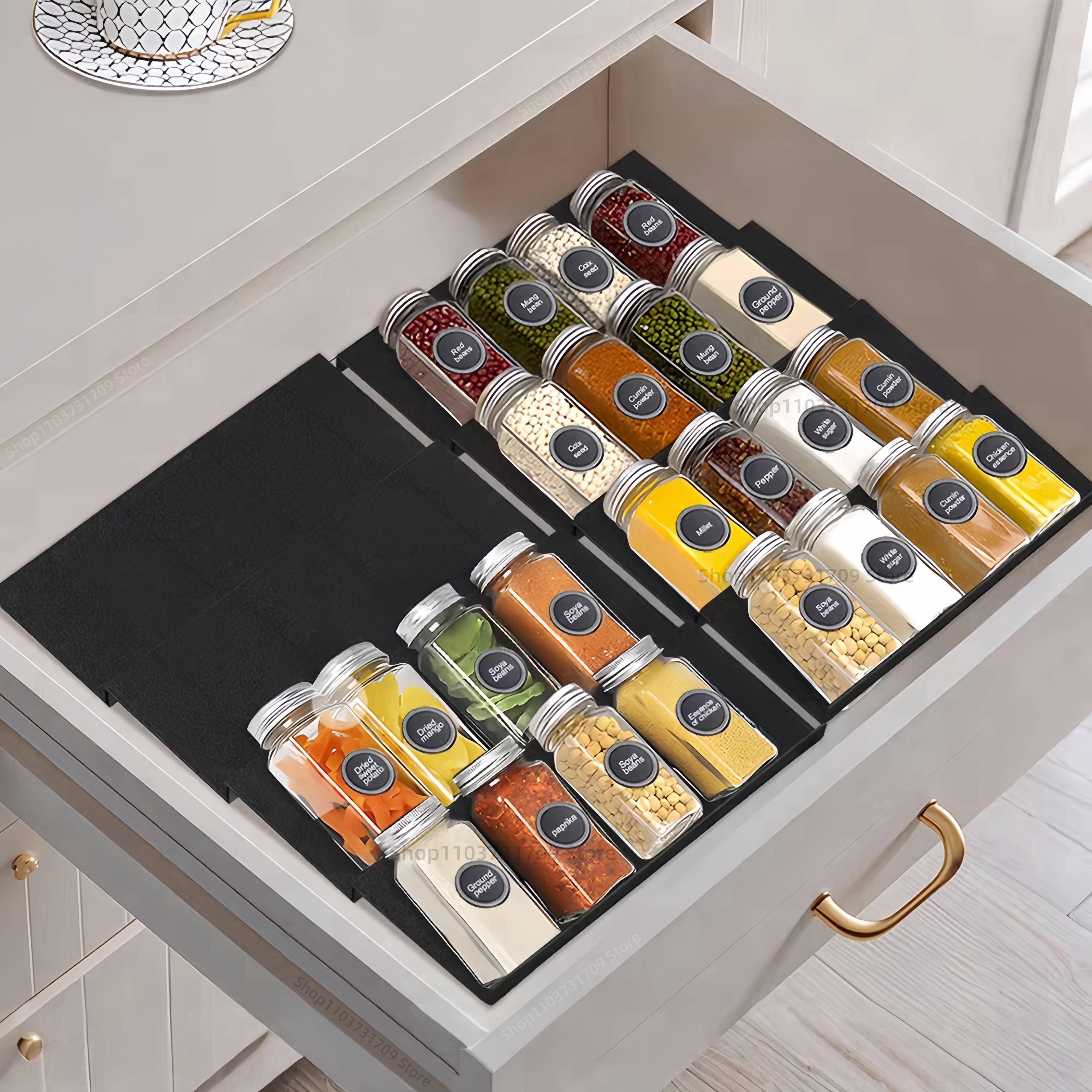 Kitchen Gadgets Amazon - Drawer Spice racks for Kitchen 4