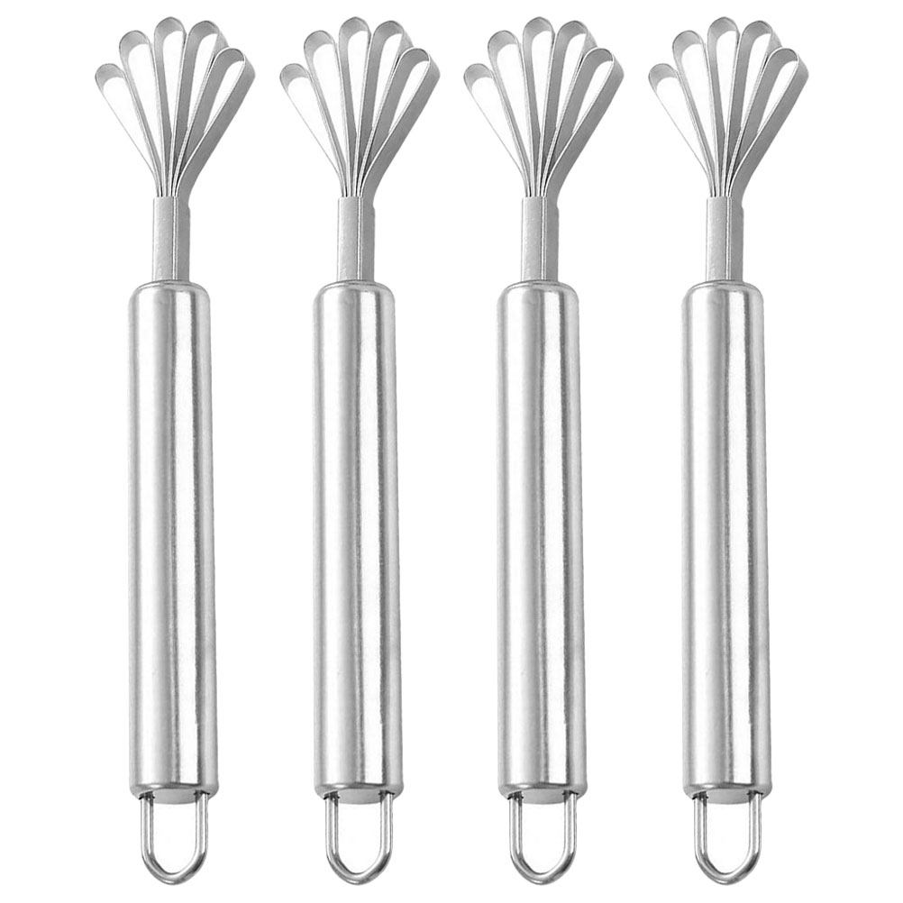 Kitchen Gadgets Usa - 4Pcs Stainless Steel Coconut Meat Scraper