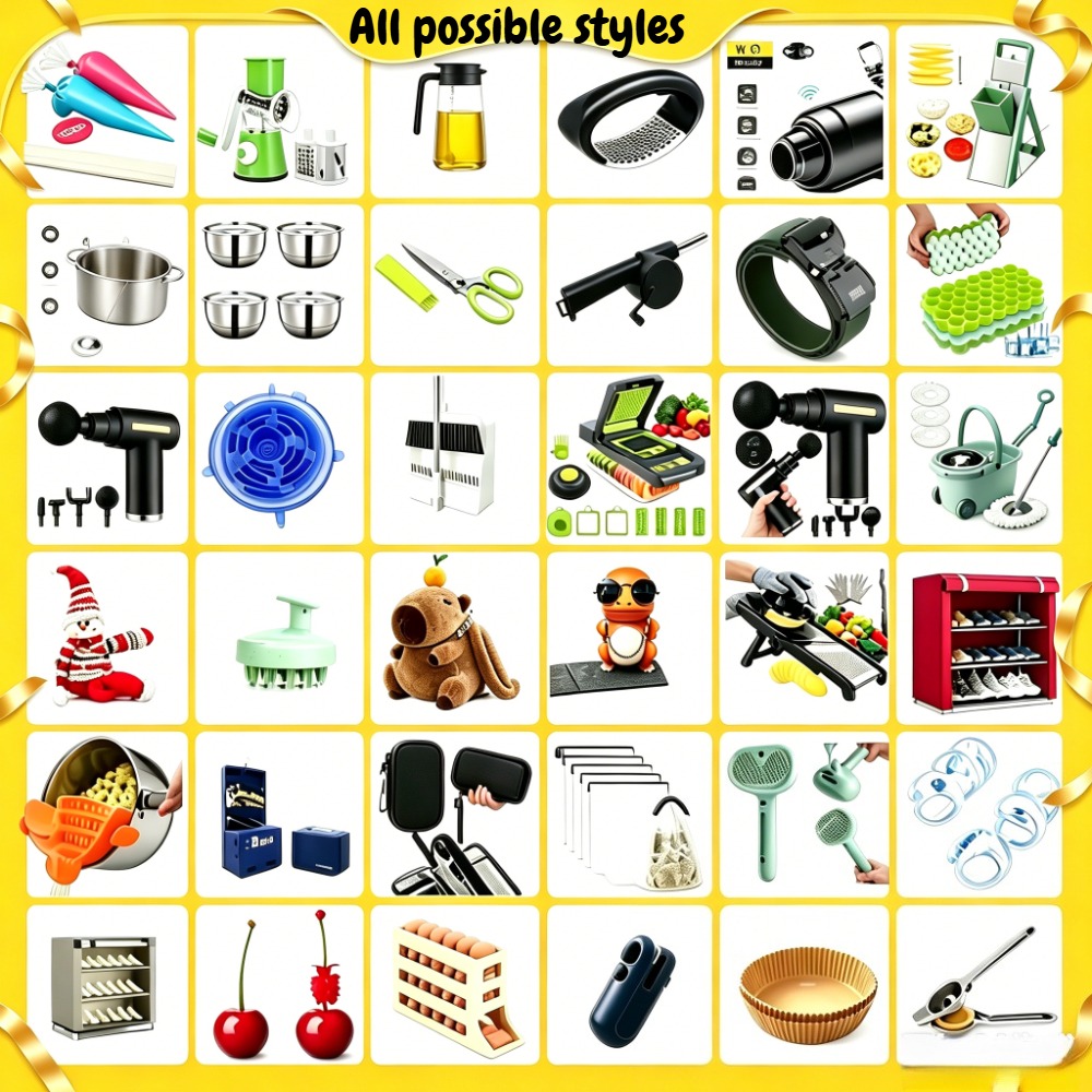 Kitchen Gadgets For The Blind - Mystery Blind Box 2-12Pcs – Kitchen