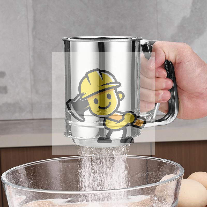 Stainless Steel Flour Sieve Cu - огляд і ціна Kitchen Hand Gadgets
