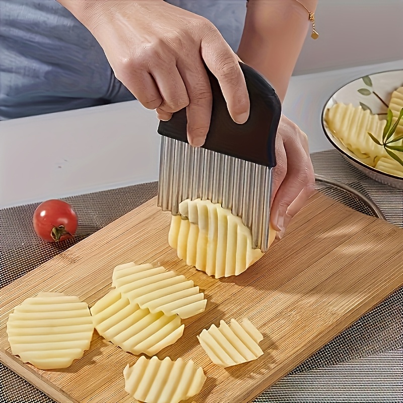 Heavy Duty Stainless Steel Wav - огляд і ціна Kitchen Gadgets Vegetable Cutter