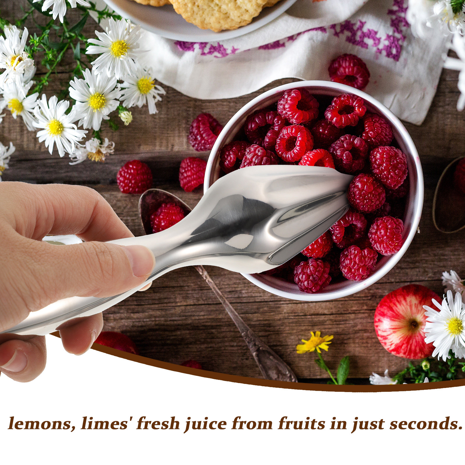 1Pcs Manual Fruit Reamer Hand  - огляд і ціна Kitchen Hand Gadgets