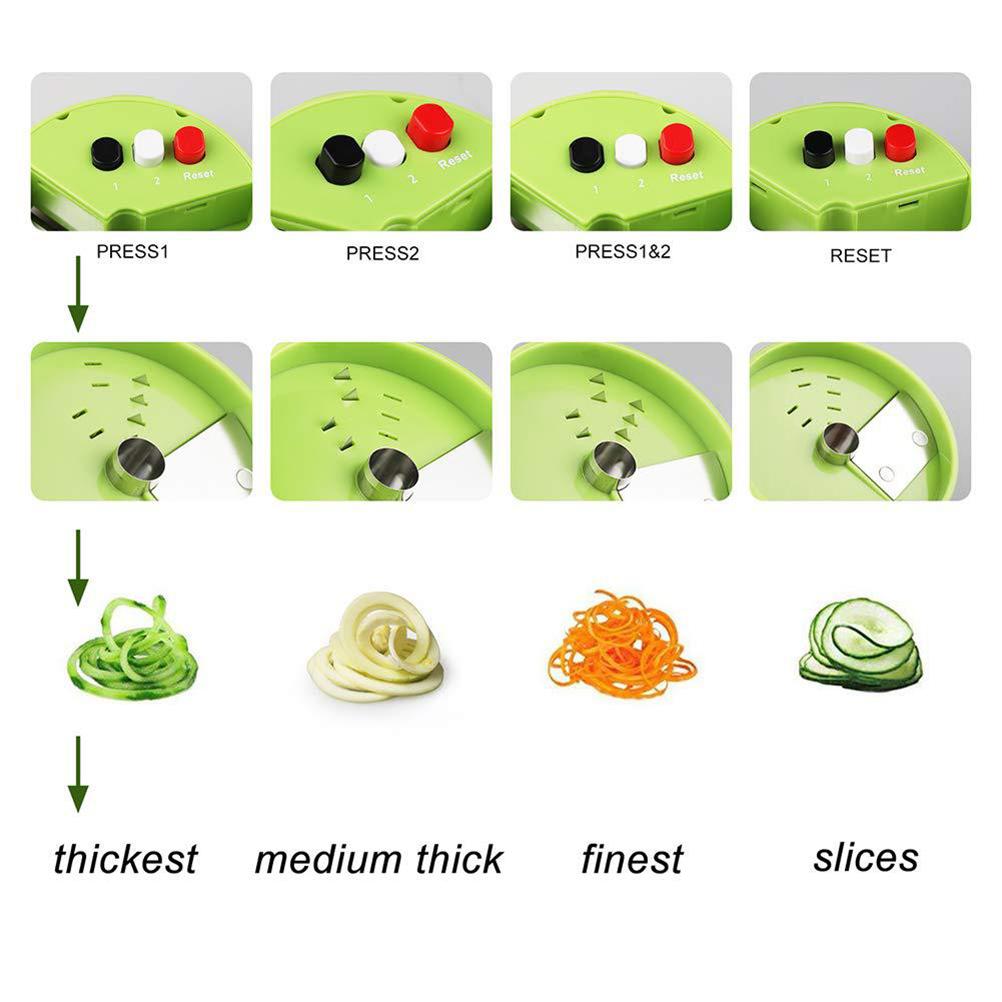 Vegetable Cutter Manual Spiral - огляд і ціна Kitchen Gadgets Vegetable Cutter