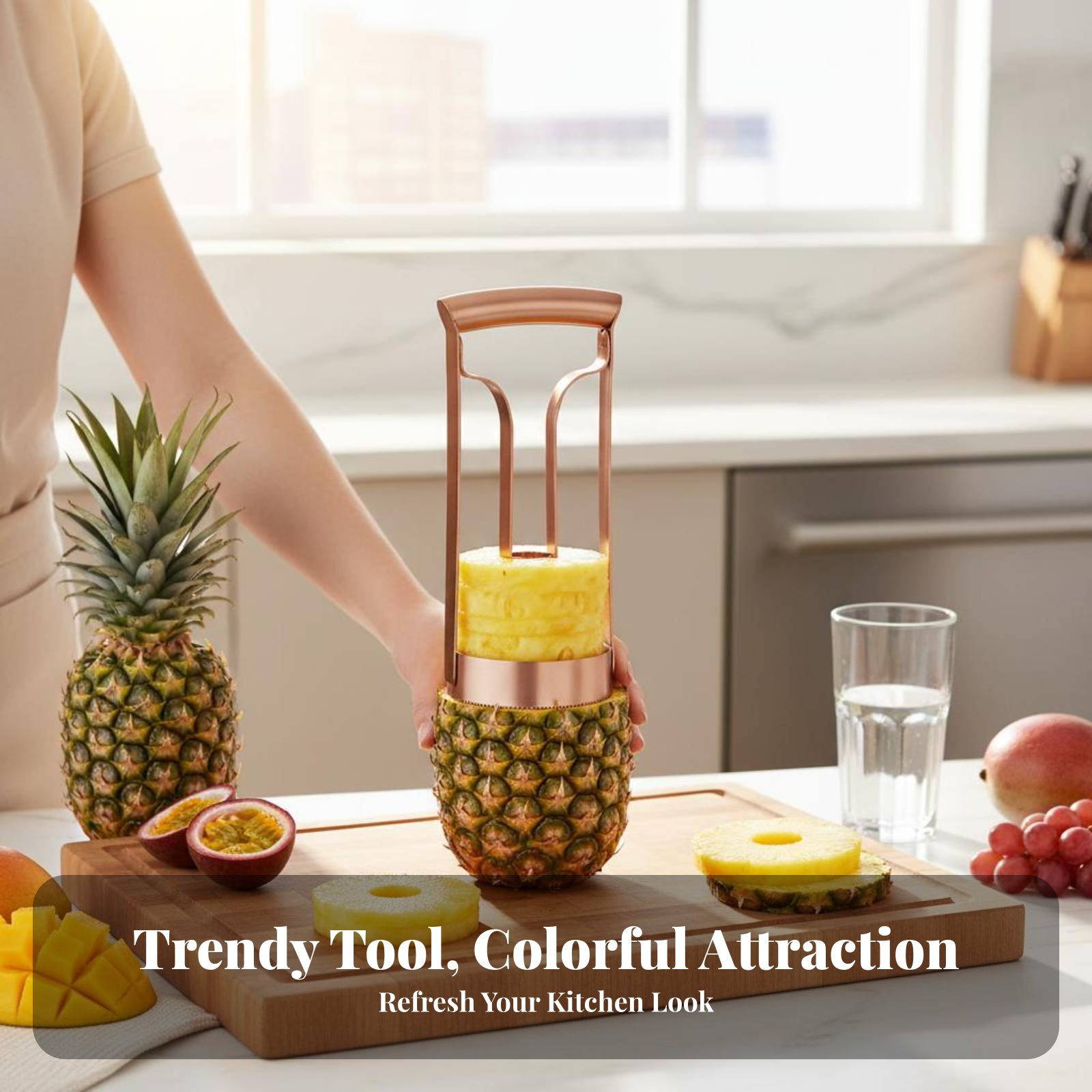 Stainless Steel Pineapple Cutt - огляд і ціна Kitchen Gadgets Vegetable Cutter