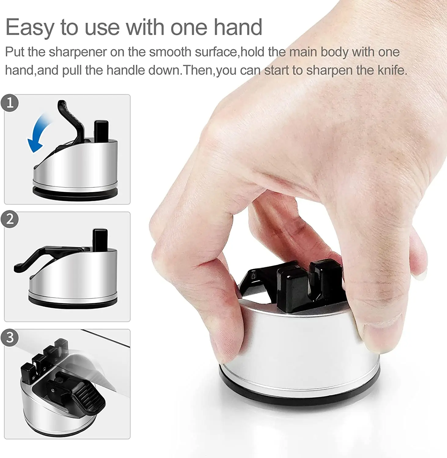 2025 New Hands Free Knife Shar - огляд і ціна Kitchen Hand Gadgets