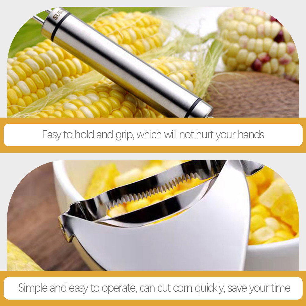 3Pcs Corn Thresher Stainless S - огляд і ціна Kitchen Gadgets Useful