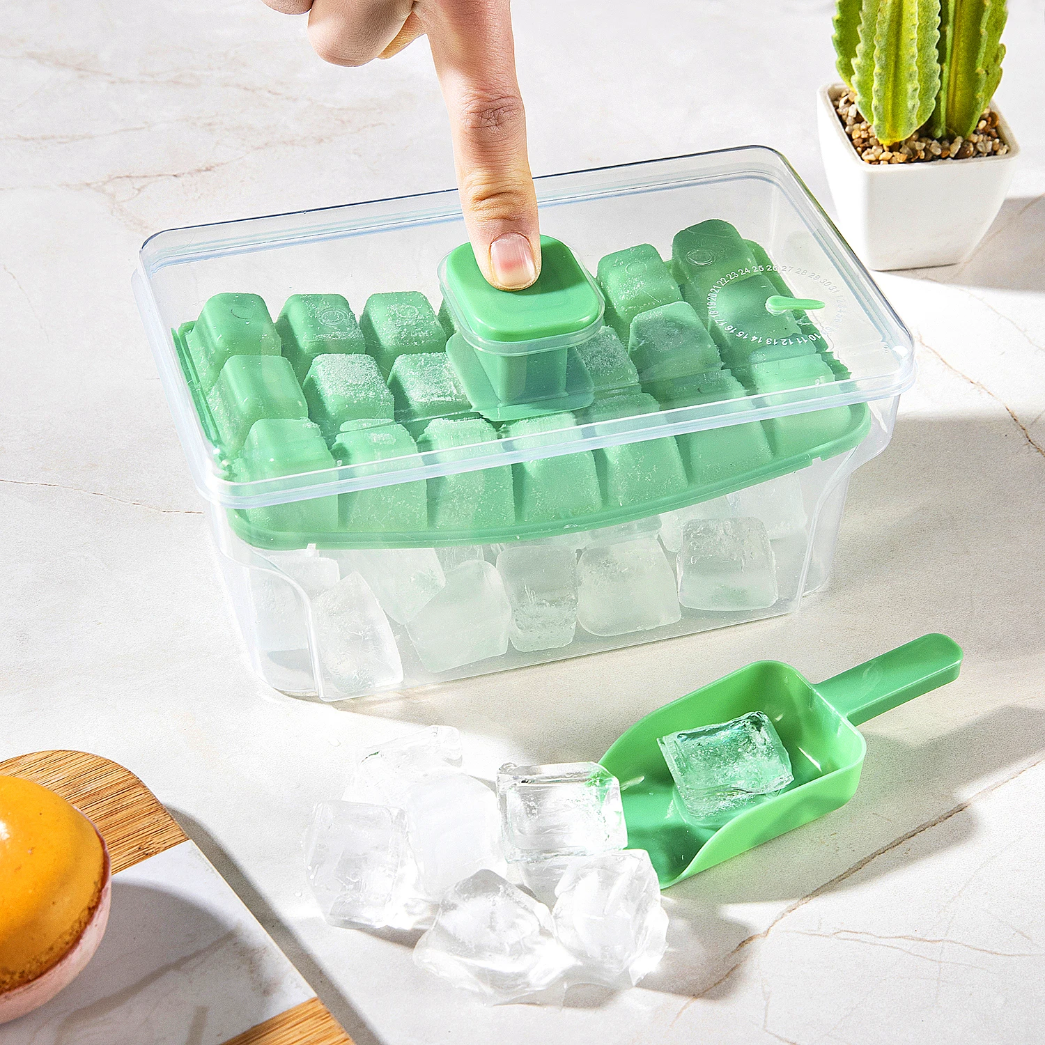 Ice Trays for Freezer with Lid - огляд і ціна Kitchen Gadgets Amazon