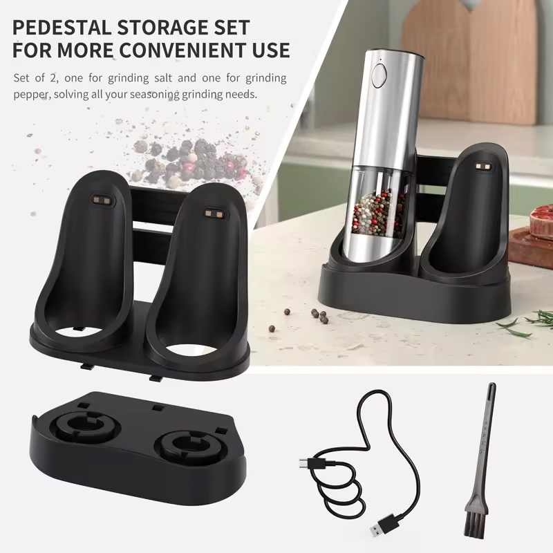 1/2PCS Electric Salt And Peppe - огляд і ціна Kitchen Gadgets Useful