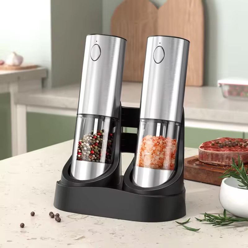 1/2PCS Electric Salt And Peppe - огляд і ціна Kitchen Gadgets Useful