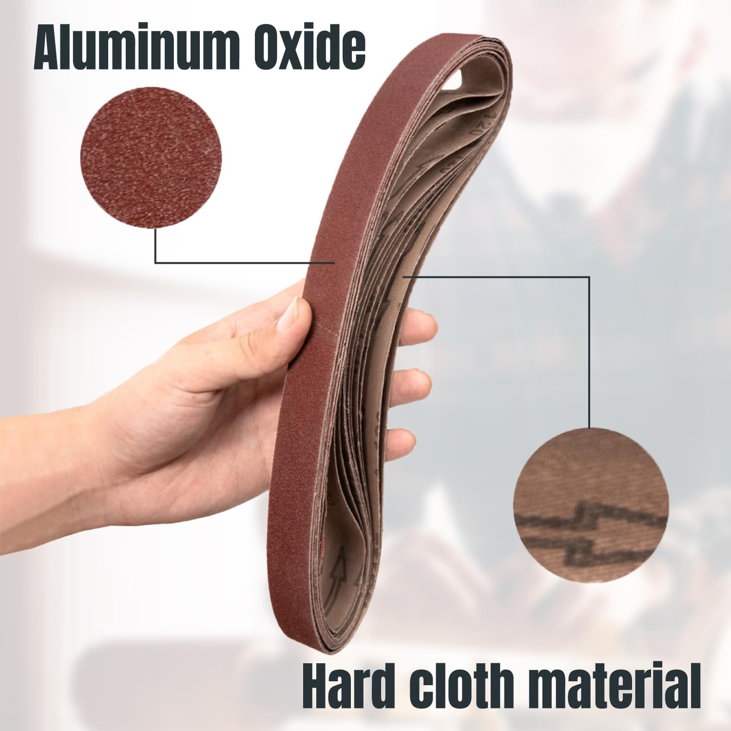 1x30 Sanding Belts 10 Pack, 80 - огляд і ціна Knife Sharpener