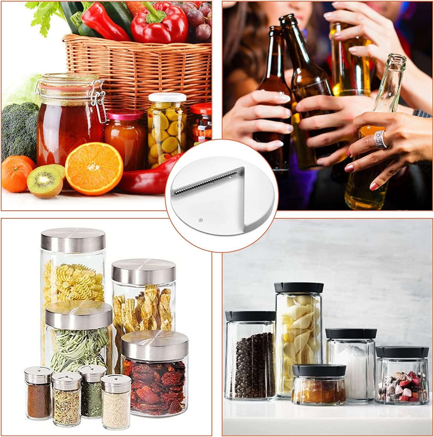 Under Cabinet Jar Opener, Easy - огляд і ціна Kitchen Gadgets Usa