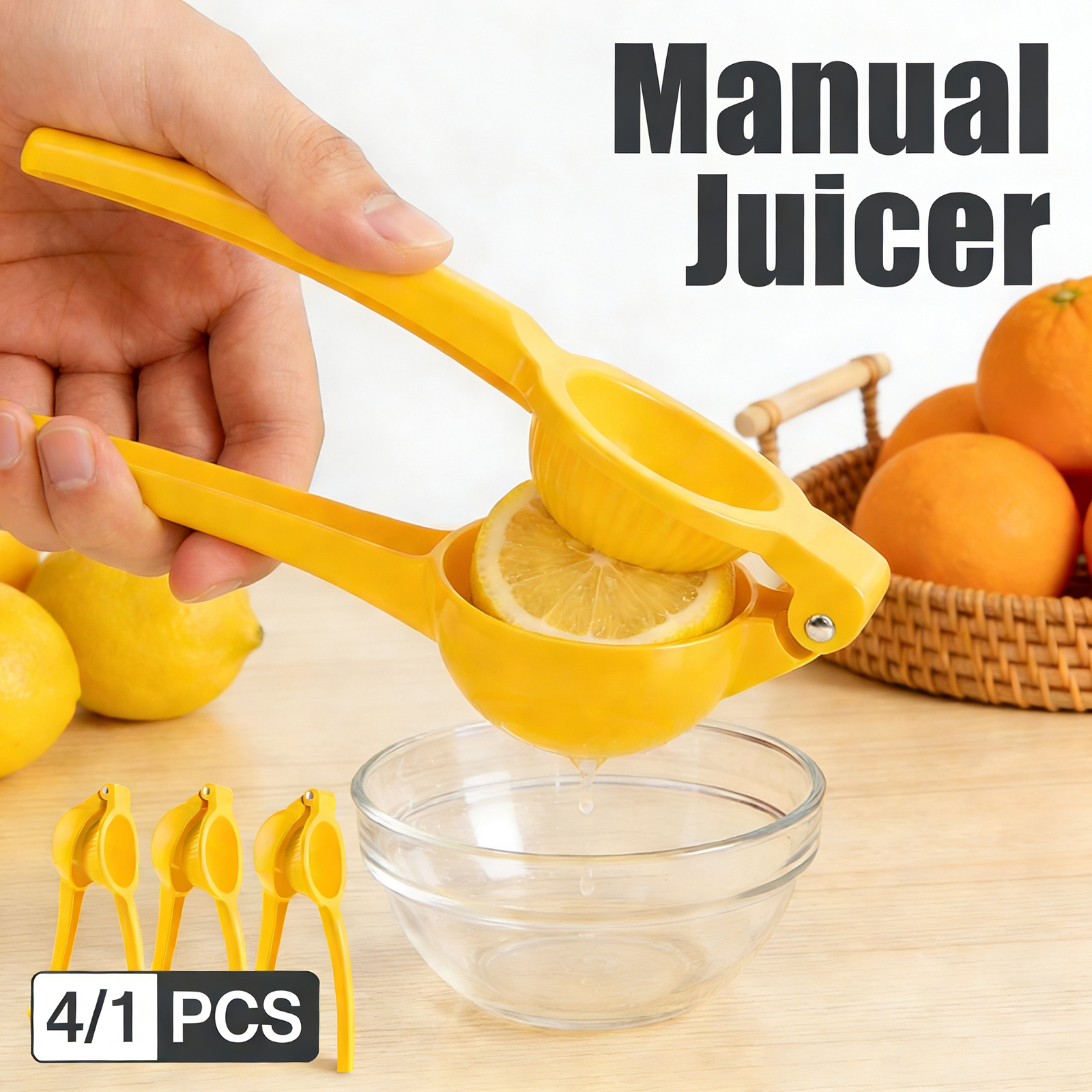 4/1Pcs Manual Lemon Squeezer A - огляд і ціна Kitchen Hand Gadgets