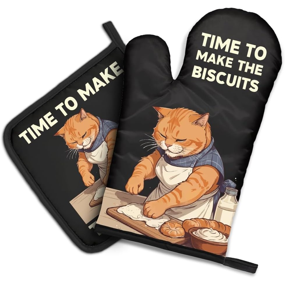 The Biscuits Funny Cat Oven Mi - огляд і ціна Funny Kitchen Gadgets Gifts