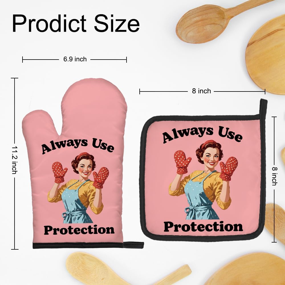 Always Use Protection Funny Ov - огляд і ціна Funny Kitchen Gadgets Gifts