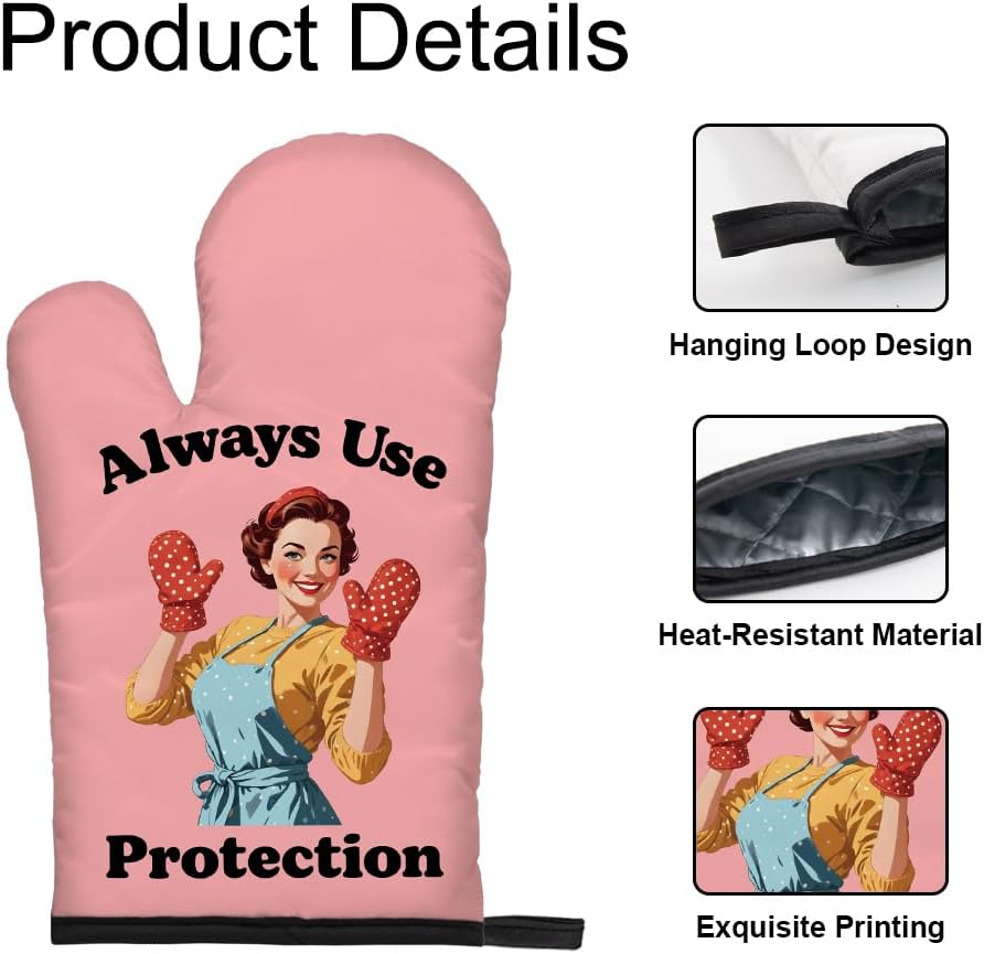 Always Use Protection Funny Ov - огляд і ціна Funny Kitchen Gadgets Gifts