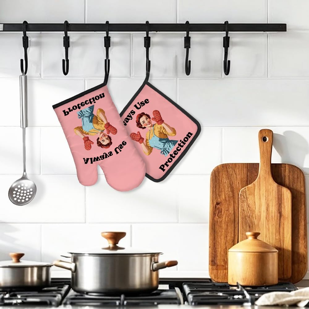 Always Use Protection Funny Ov - огляд і ціна Funny Kitchen Gadgets Gifts