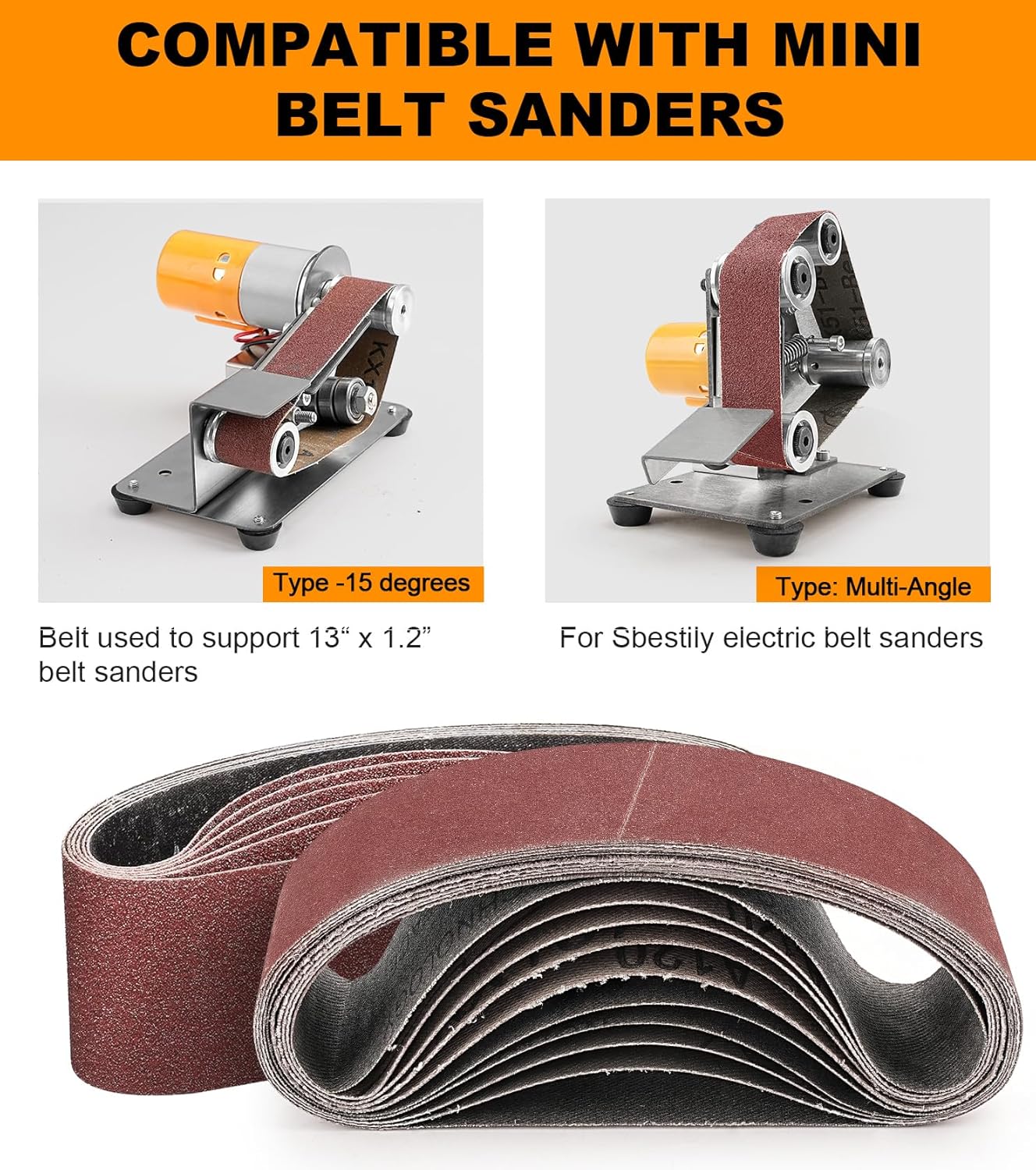20 Pack 1.2x13 Inch Sanding Be - огляд і ціна Knife Sharpener