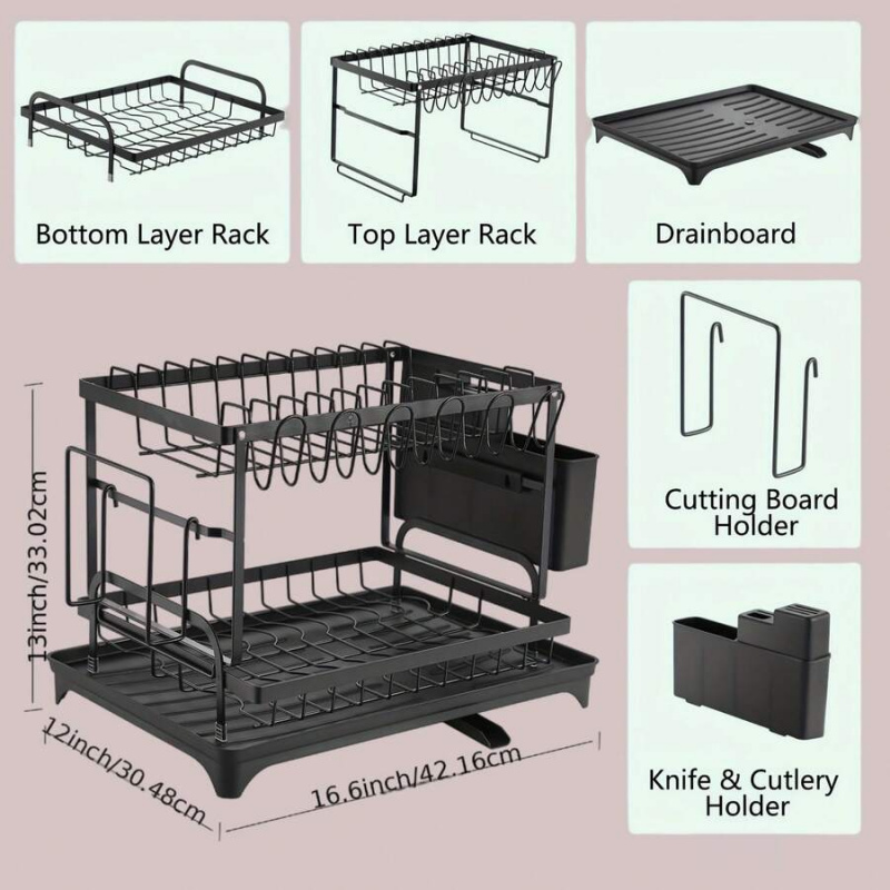 Rustproof Stainless Steel Dish - огляд і ціна Kitchen Utensil Holder