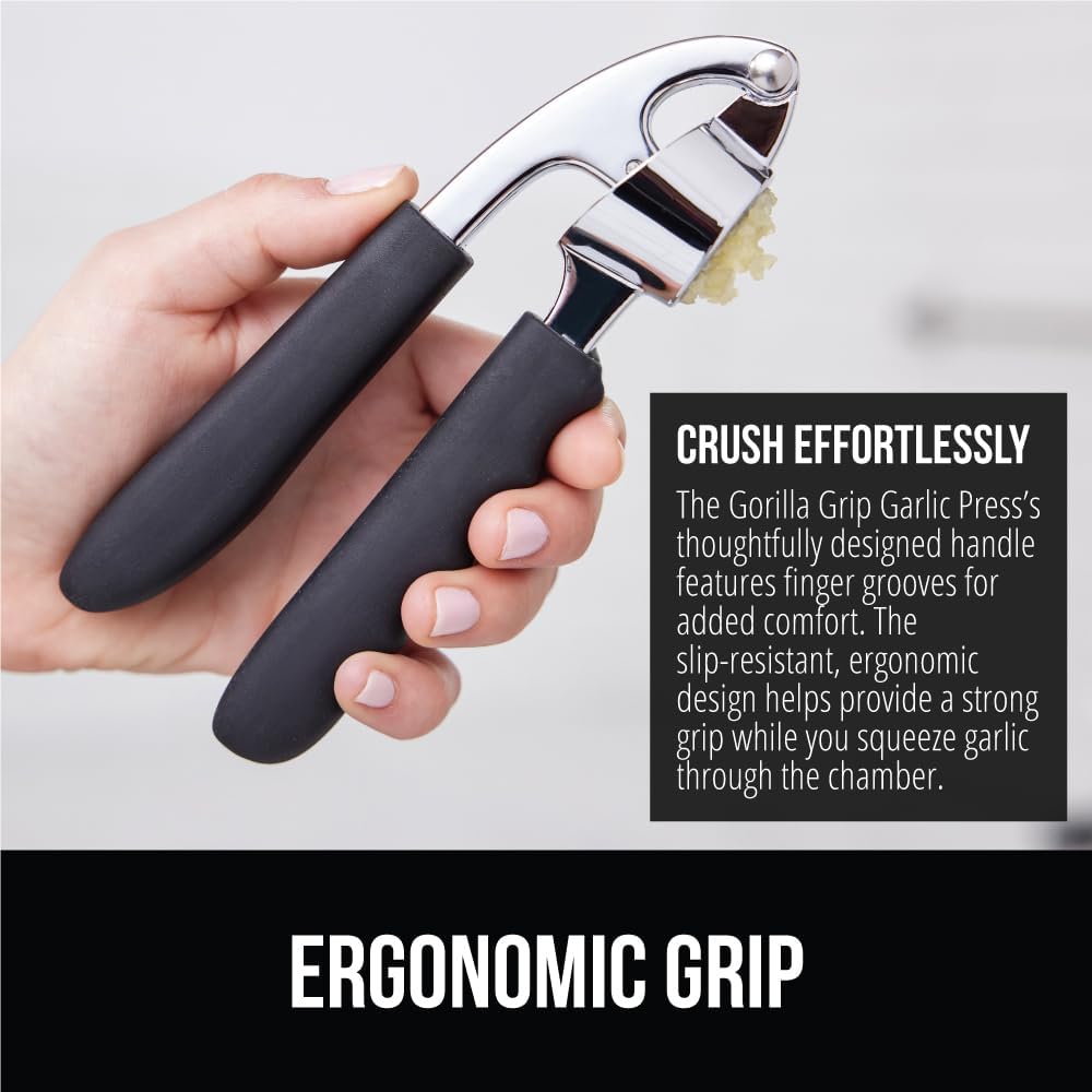 Heavy Duty Garlic Press & Peel - огляд і ціна Kitchen Gadgets Images
