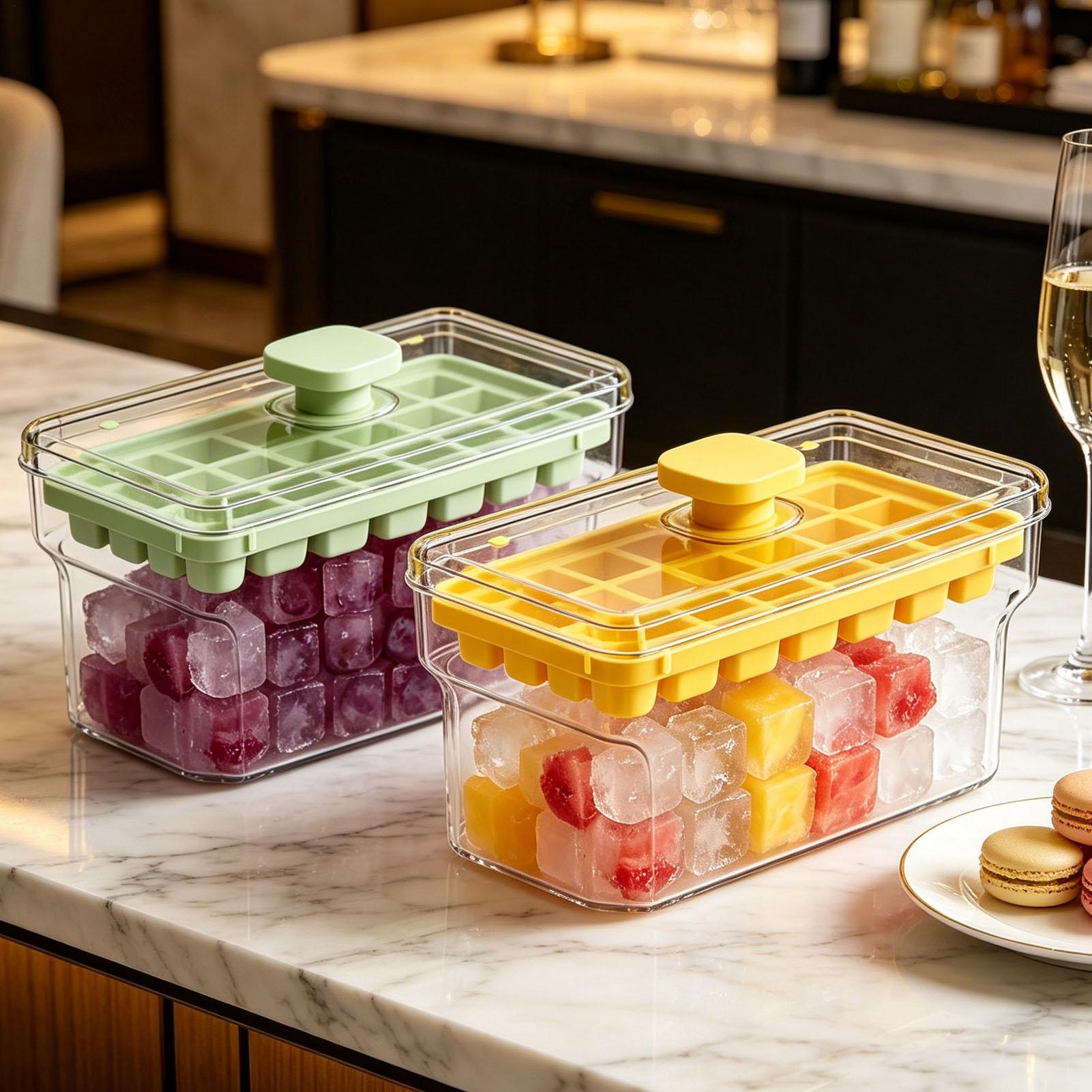 34 Grids Ice Cubes Mold Press  - огляд і ціна Kitchen Gadgets Amazon