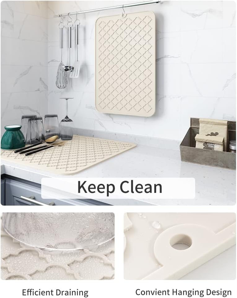 Silicone Dish Drying Mat for K - огляд і ціна Kitchen Gadgets Images