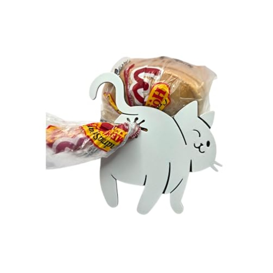 Funny Cat Bread Clip - D Print - огляд і ціна Funny Kitchen Gadgets Gifts