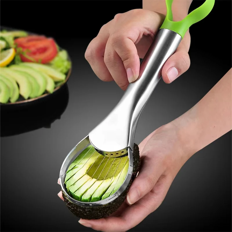 Avocado Slicer 2 In 1 Stainles - огляд і ціна Kitchen Gadgets Vegetable Cutter