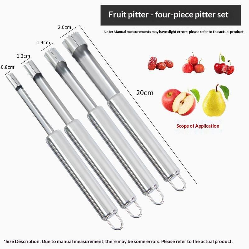 4pcs Fruit Core Remover Cutter - огляд і ціна Kitchen Gadgets Usa