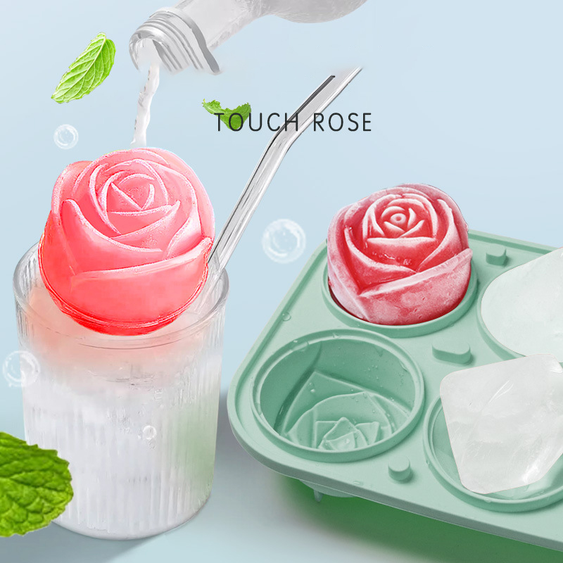 3D Rose Diamond Round Ice Cube - огляд і ціна Kitchen Utensil Holder