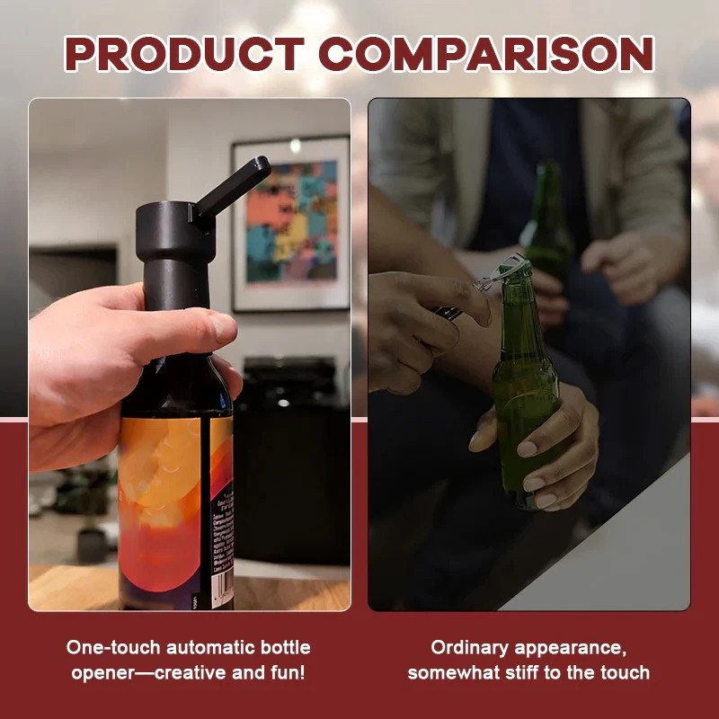 Cool Black White Pop-up Beer B - огляд і ціна Funny Kitchen Gadgets Gifts
