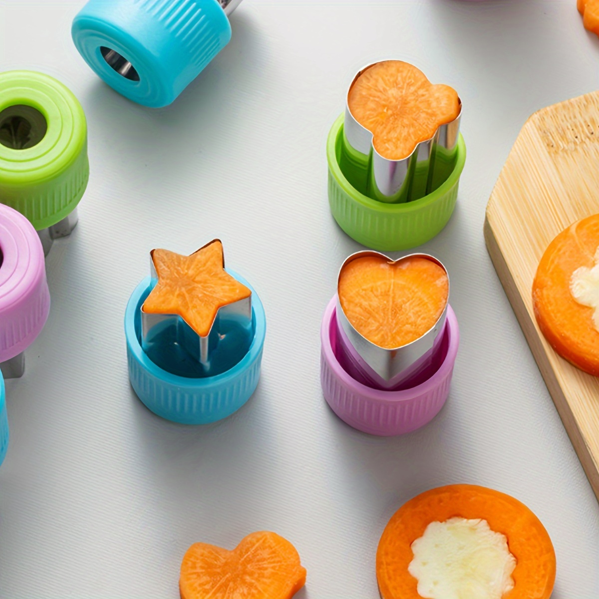 Star Heart Shape Vegetables Cu - огляд і ціна Kitchen Gadgets Vegetable Cutter