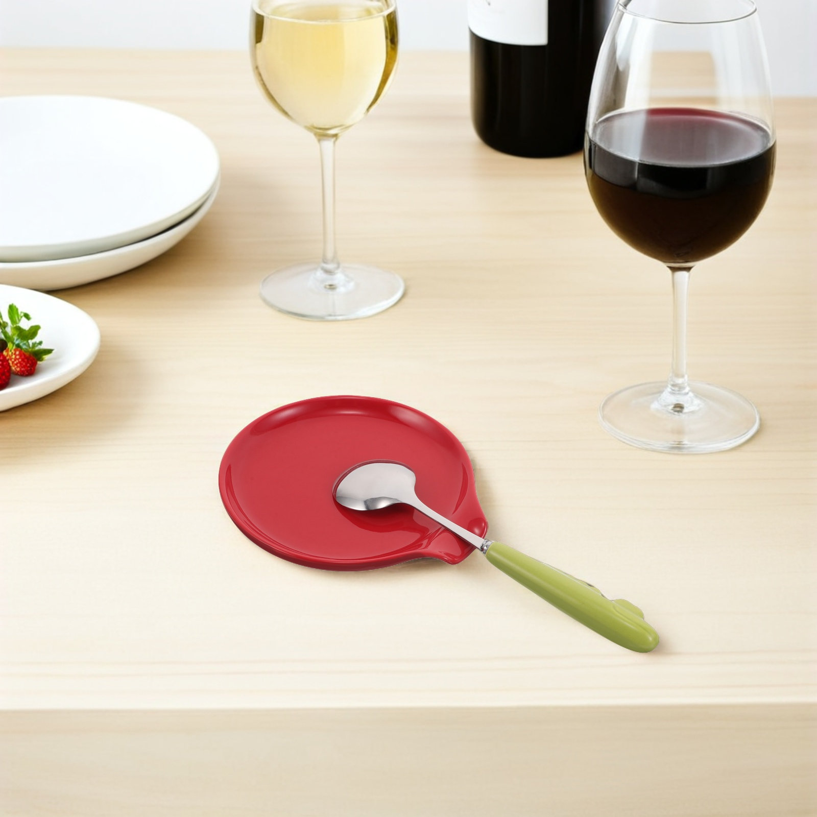 Ceramic Spoon Rest Porcelain H - огляд і ціна Kitchen Utensil Holder