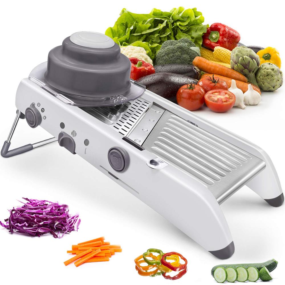 LMETJMA 18 Types Adjustable Ma - огляд і ціна Mandoline Slicer