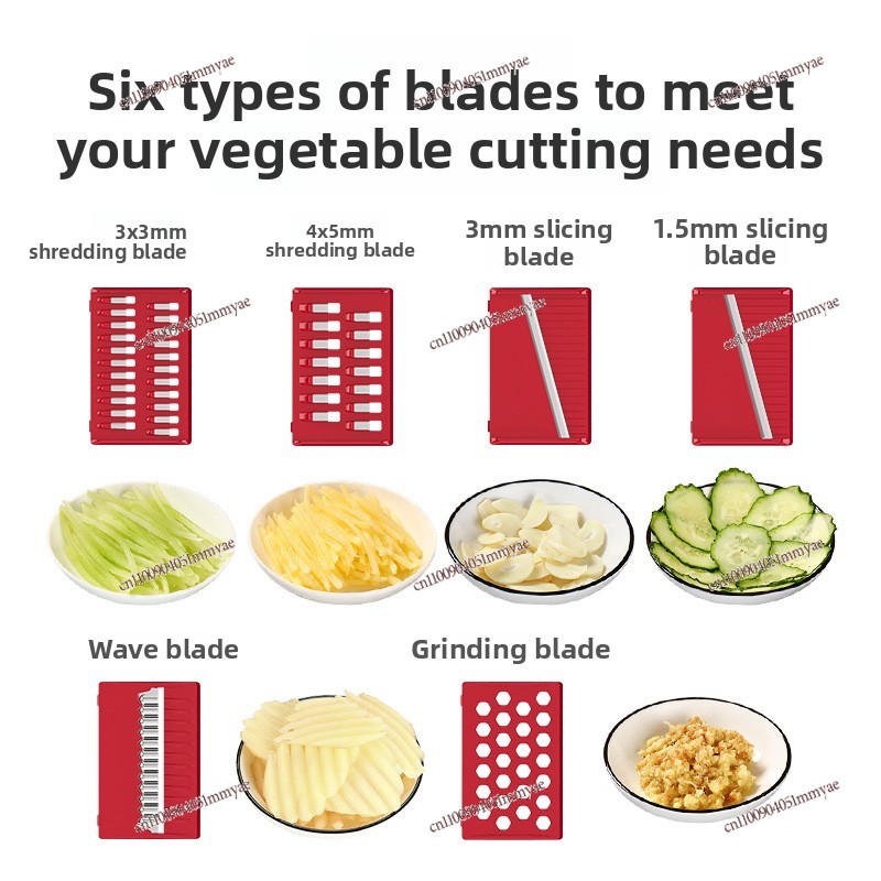 Vegetable Cutter Household Kit - огляд і ціна Kitchen Gadgets Vegetable Cutter