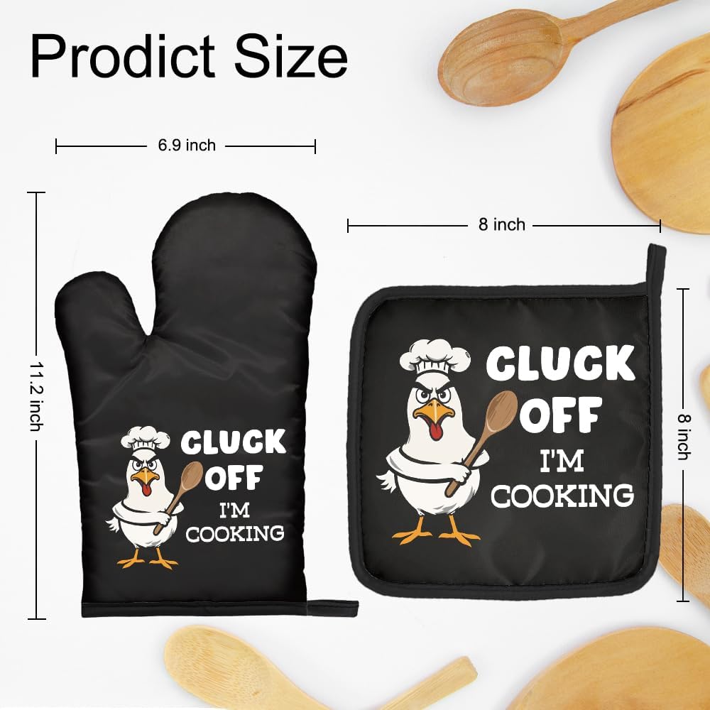 Cluck Off I'm Cooking Funny Ov - огляд і ціна Funny Kitchen Gadgets Gifts