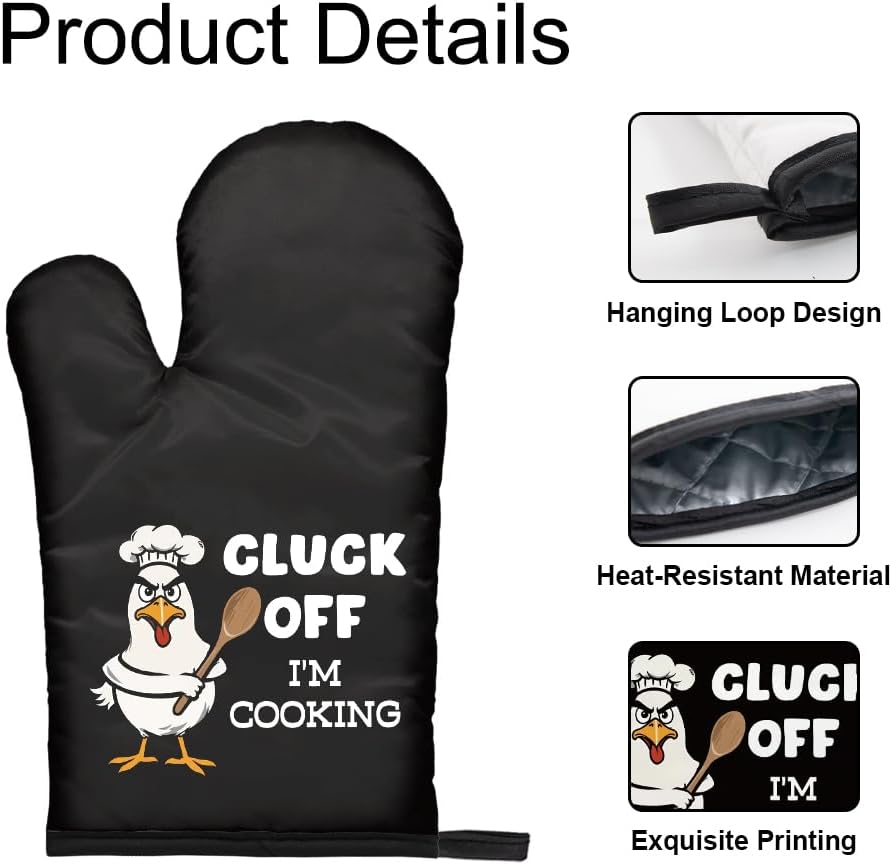 Cluck Off I'm Cooking Funny Ov - огляд і ціна Funny Kitchen Gadgets Gifts