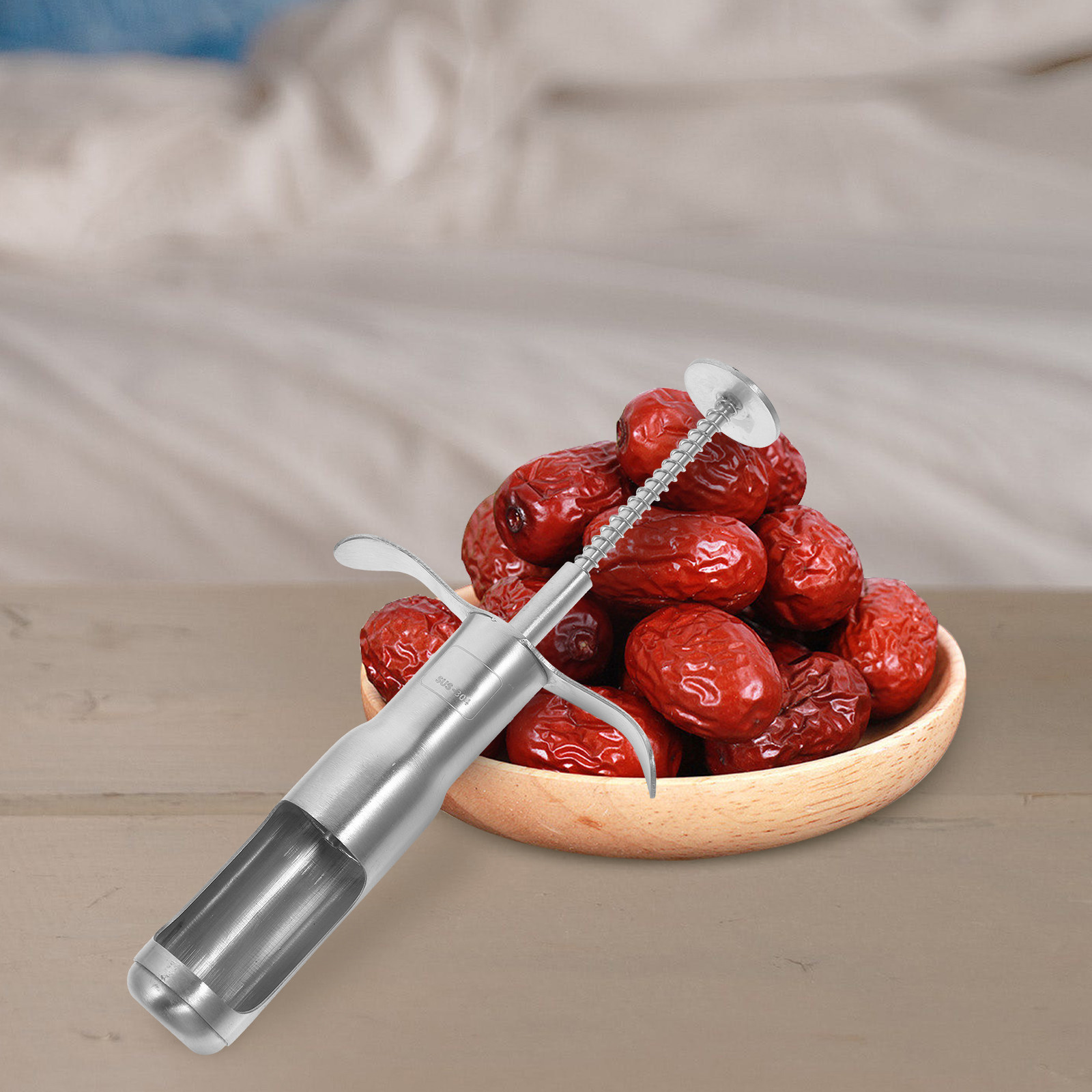 Stainless Steel Dates Corer Ch - огляд і ціна Kitchen Gadgets Usa