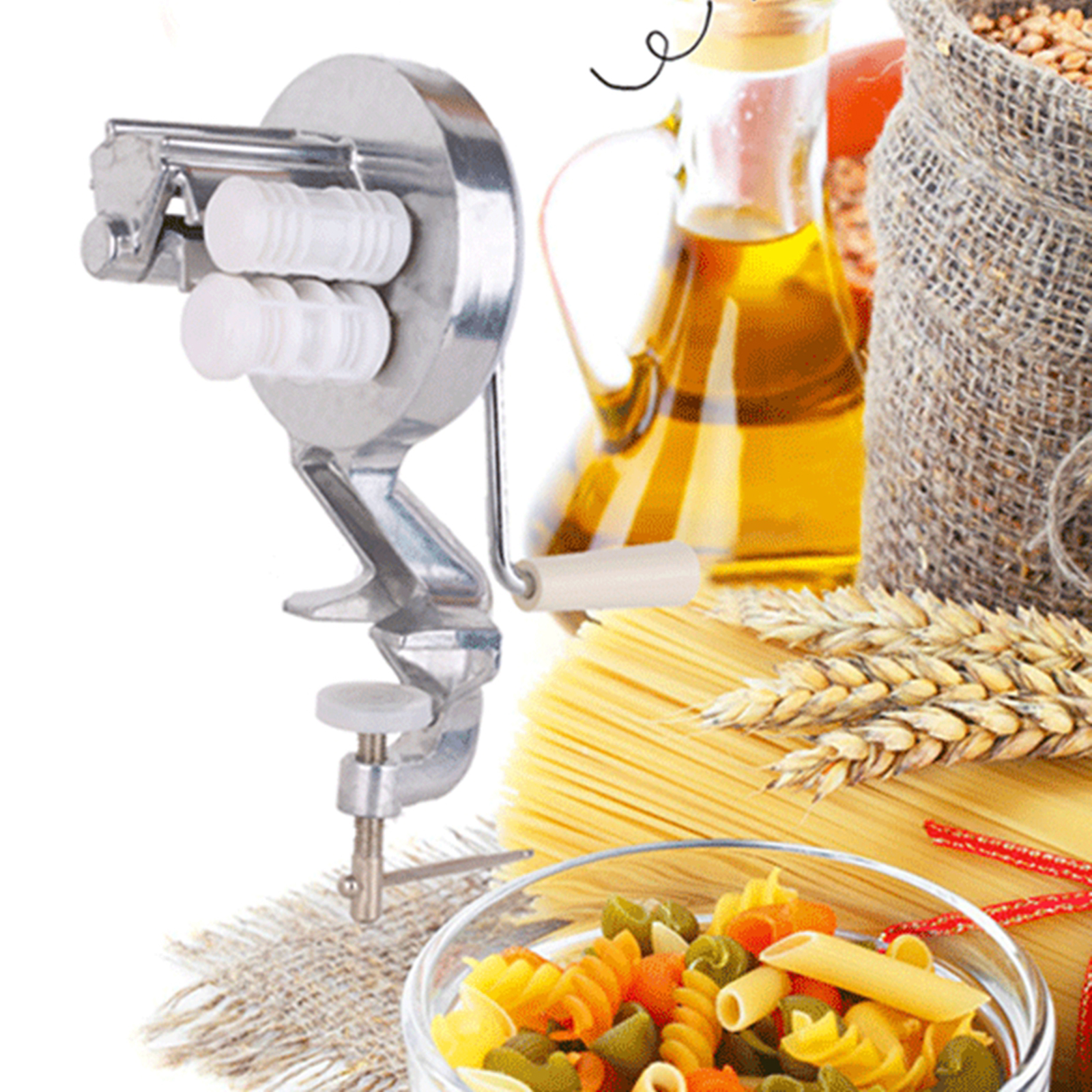 Hand Press Pasta Maker Machine - огляд і ціна Kitchen Hand Gadgets
