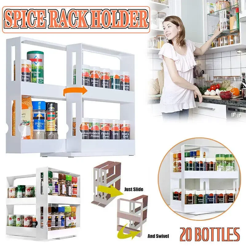 Spice Organizer Rack Multi-fun - огляд і ціна Kitchen Gadgets Amazon