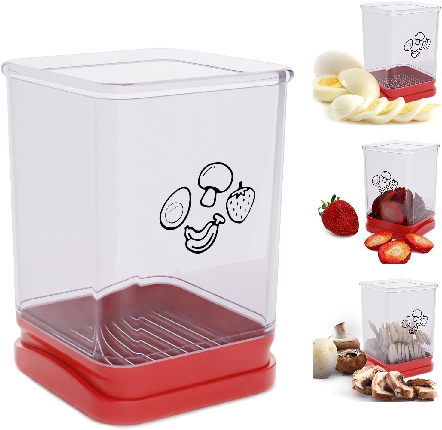 Fruit Slicer Cup, Stainless St - огляд і ціна Kitchen Gadgets Images