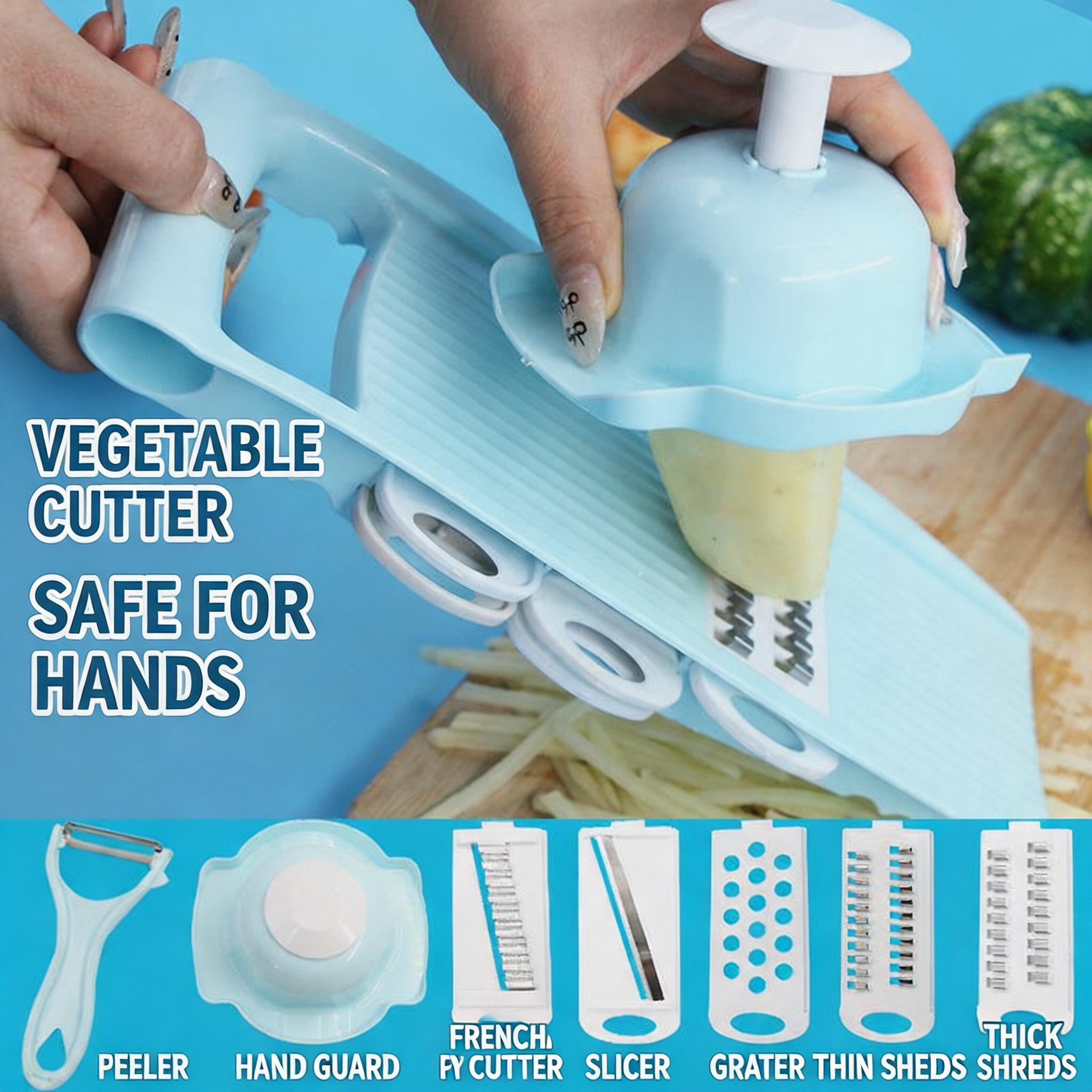 7 in 1 Household Vegetable Cut - огляд і ціна Kitchen Gadgets Vegetable Cutter