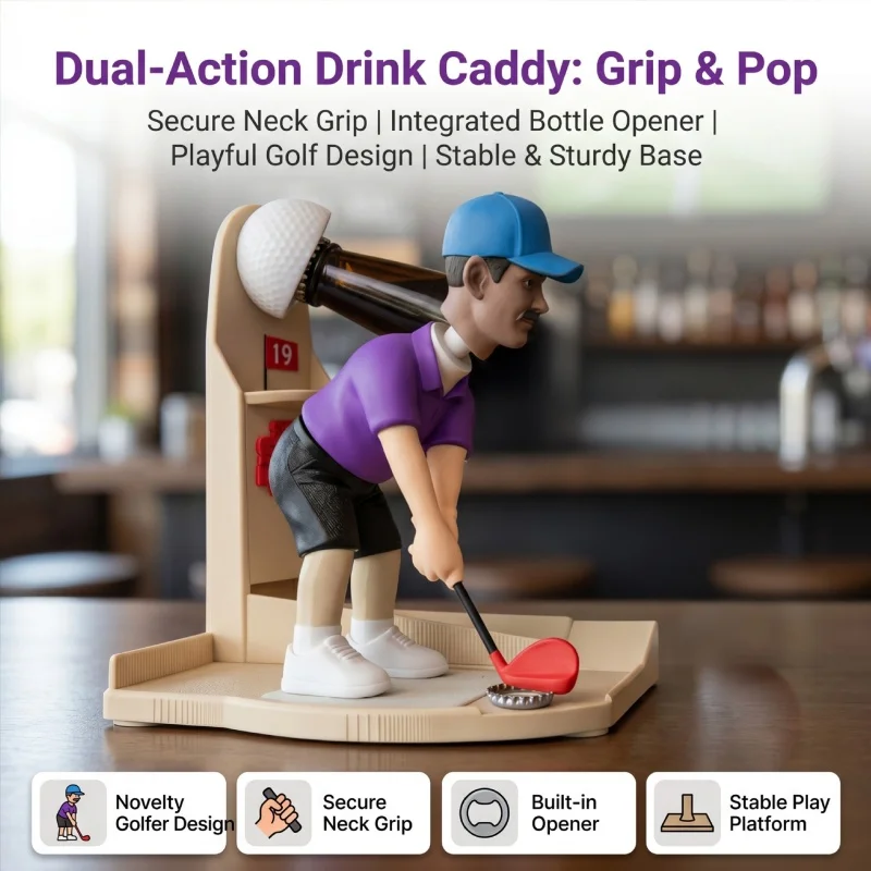 Novelty Golf Player Shaped Bee - огляд і ціна Funny Kitchen Gadgets Gifts