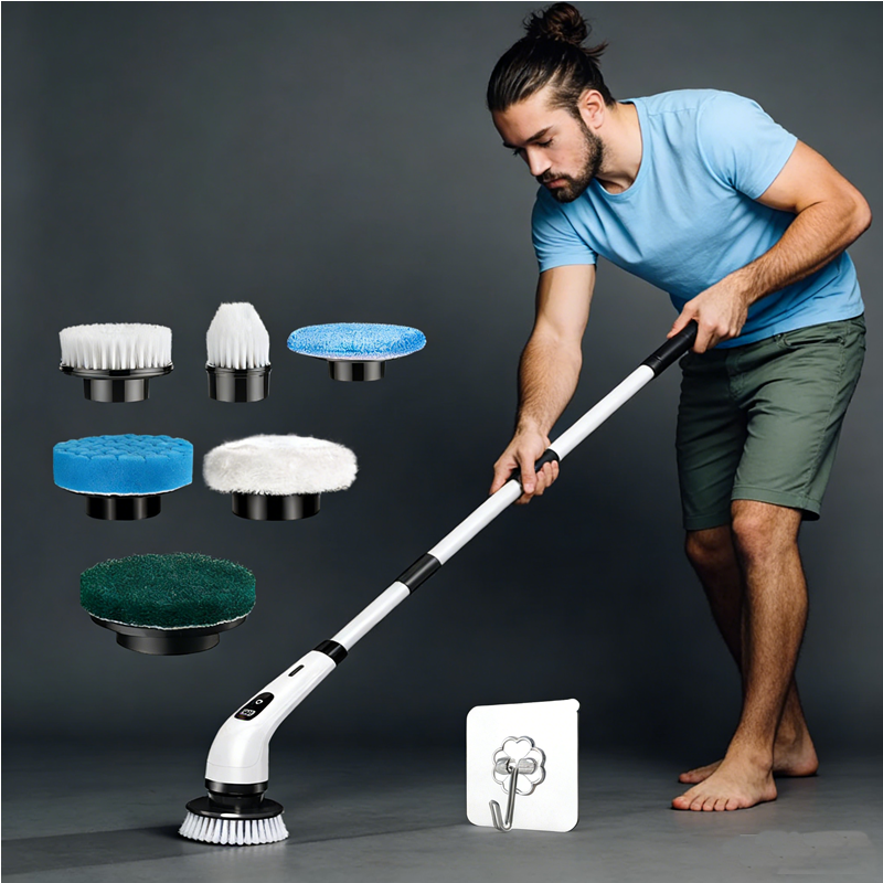 Cordless Household Spin Scrubb - огляд і ціна Kitchen Gadgets Useful