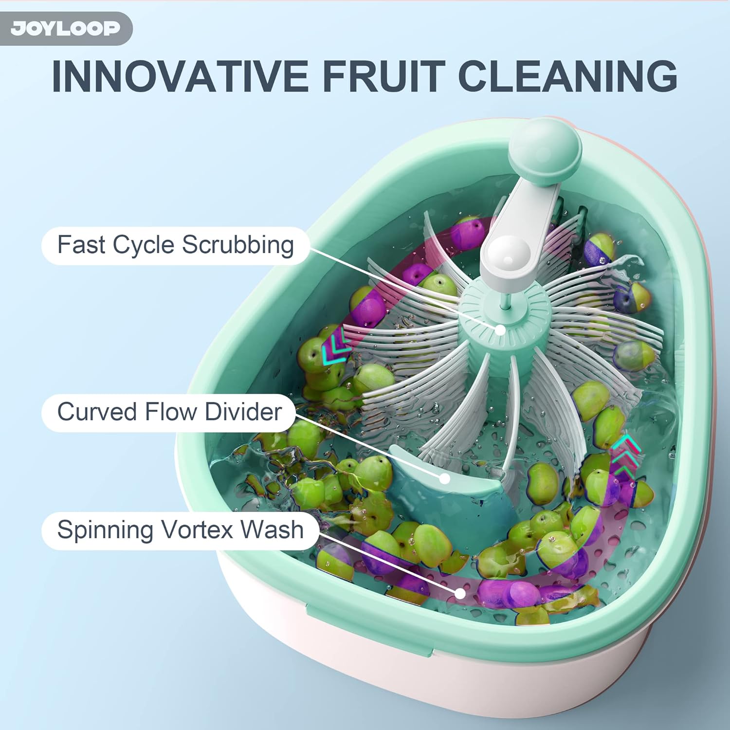 Large Fruit Washer Spinner wit - огляд і ціна Kitchen Gadgets Images