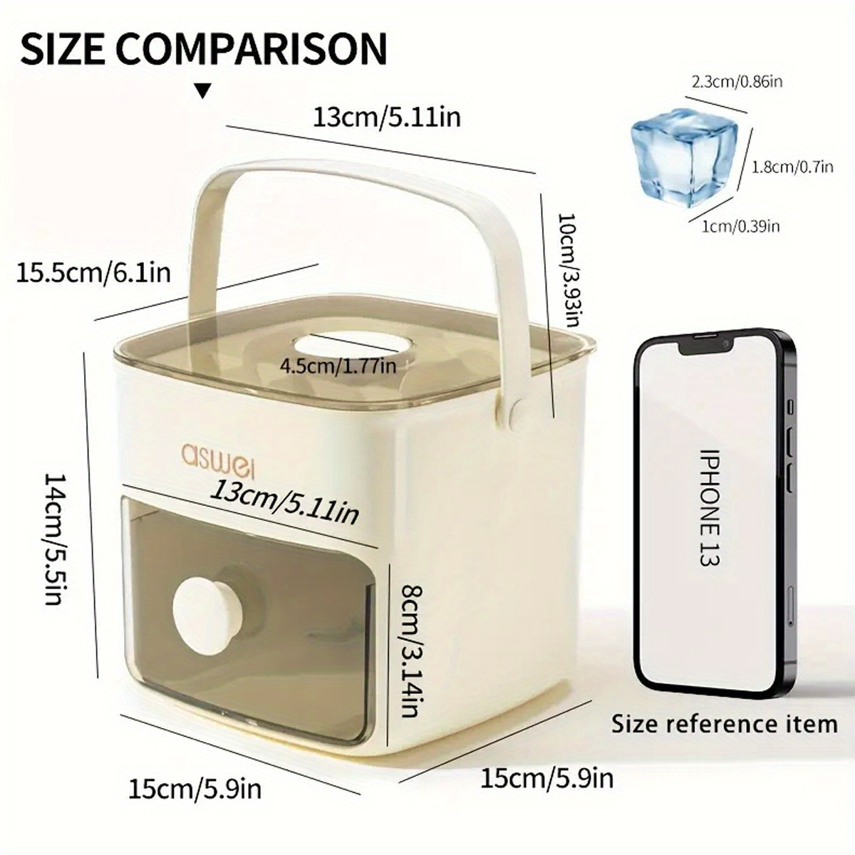 48-Cube Ice Maker with Easy-Pr - огляд і ціна Kitchen Gadgets Amazon