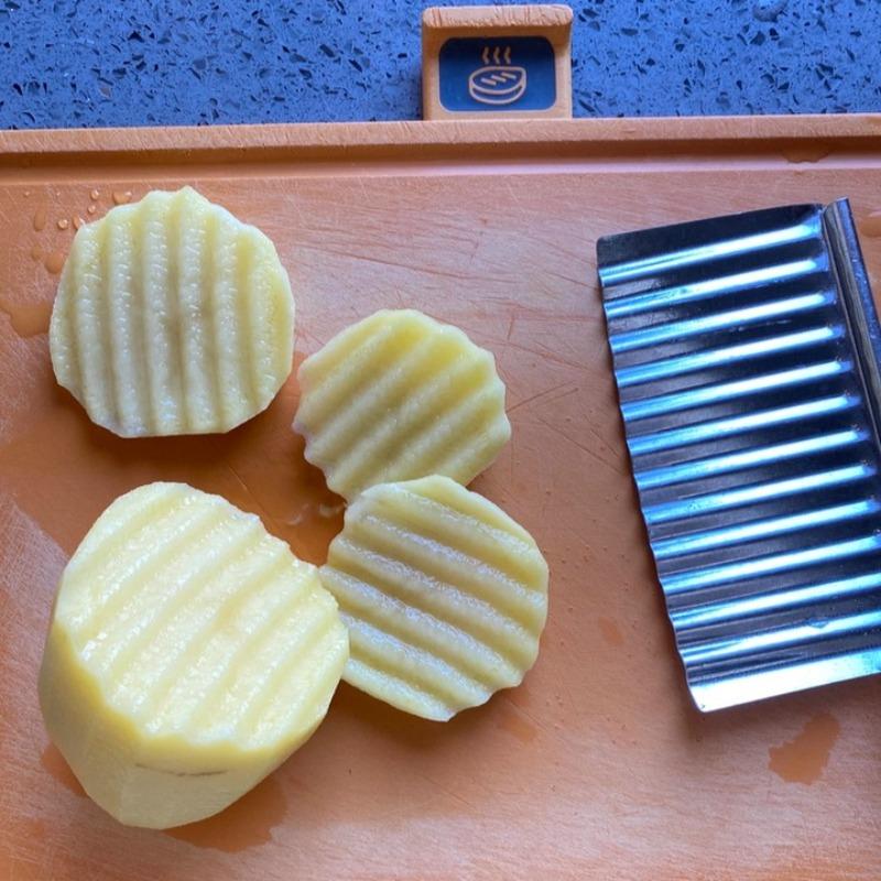 Stainless Steel Wave Potato Sl - огляд і ціна Kitchen Gadgets Vegetable Cutter